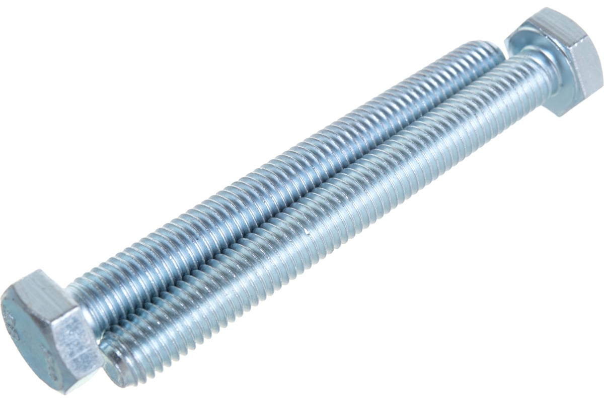 БОЛТ DIN 933 M10 90 мм /5.8/ оцинкованный