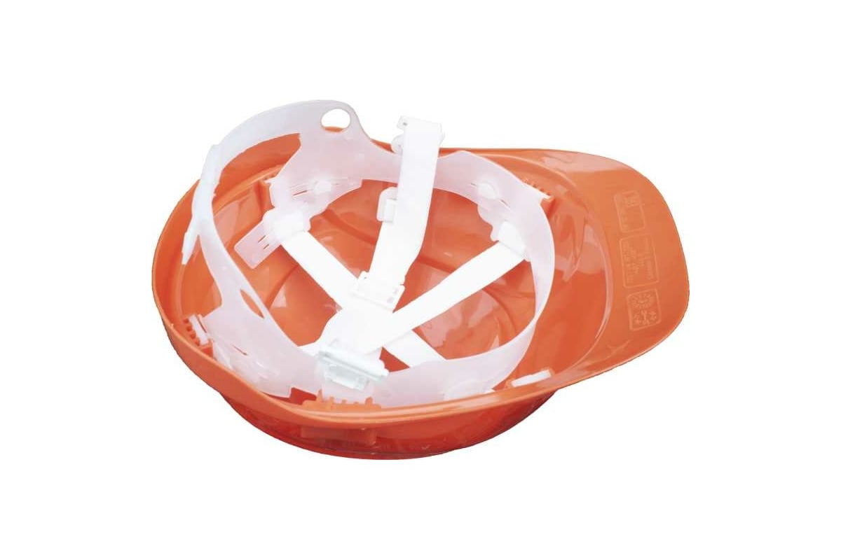 КАСКА защитная пластиковое оголовье ЕКС new ЮНОНА цв. красный