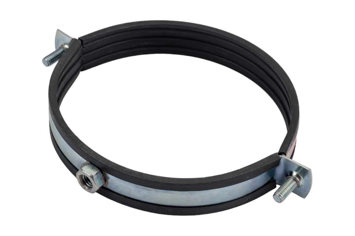 ХОМУТ вентиляционный 125 мм с уплотнением М8