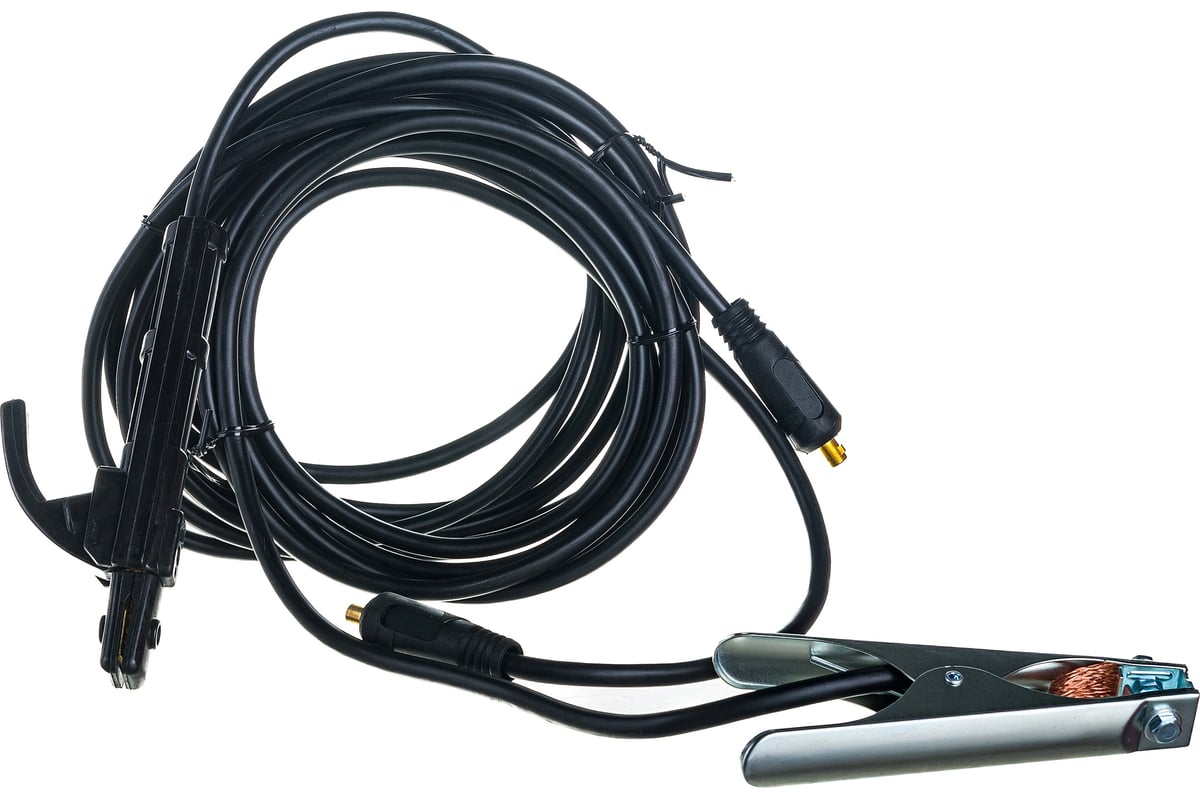 КОМПЛЕКТ сварочных кабелей 200 А 16 мм2 5+4 м KIT-20 QUATTRO ELEMENTI